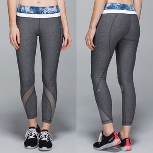 Lululemon Women's Inspire Yoga Tight II (Mesh) 7/8 Length  4